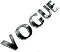 View Item Rand Rover P38 Tailgate Lettering VOGUE - chrome ( non genuine )